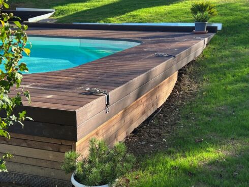 Bardage occultant pour structure poteaux poutre Montreux