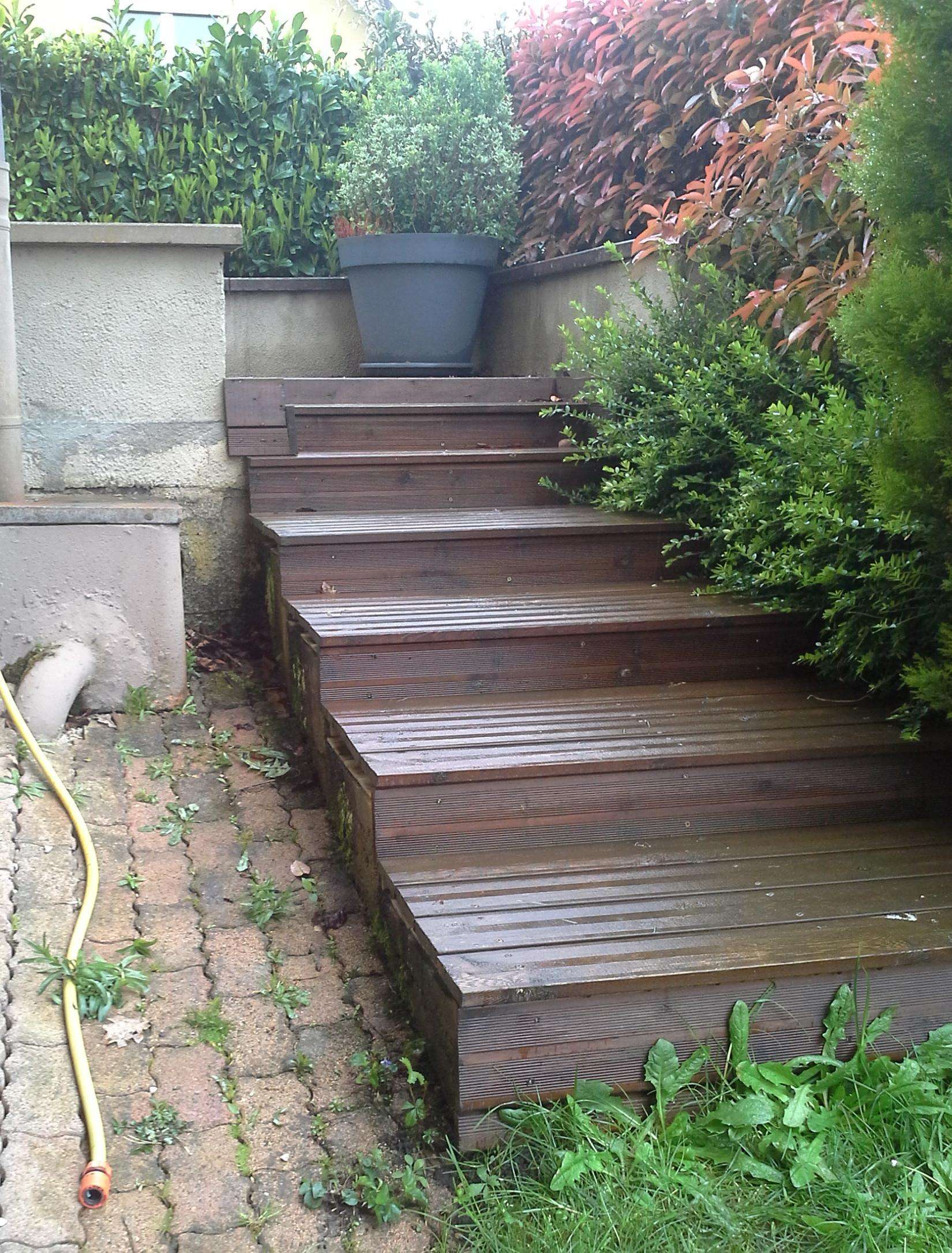 Habillage escalier - Avant