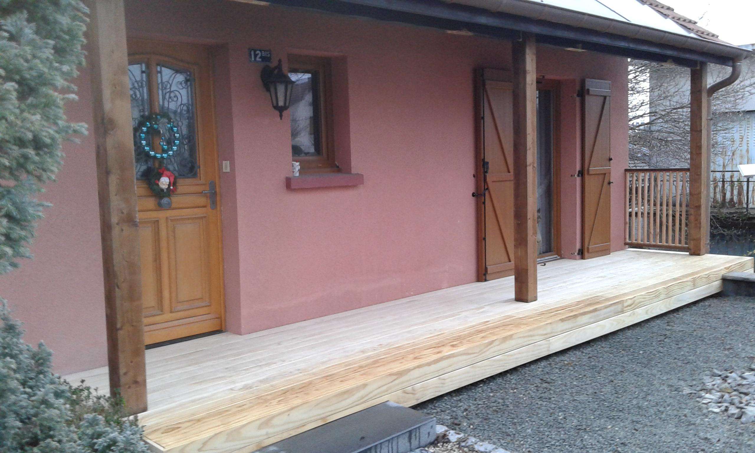 Habillage balcon Audincourt 25 - Après