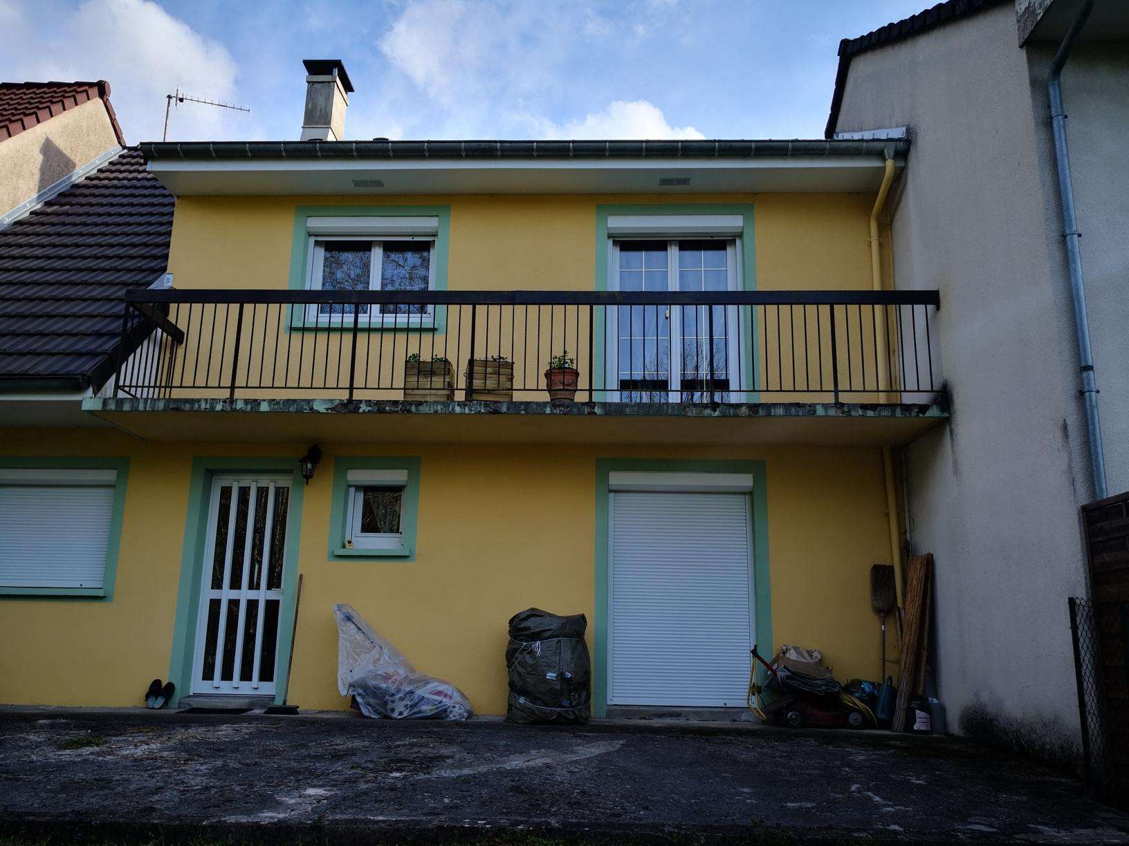 Extension de balcon Hérimoncourt 25 - Avant