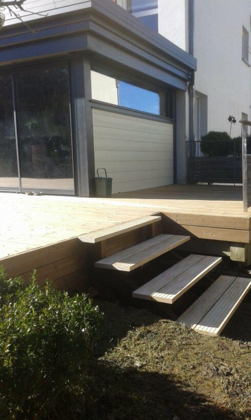 création terrasse plateforme 25