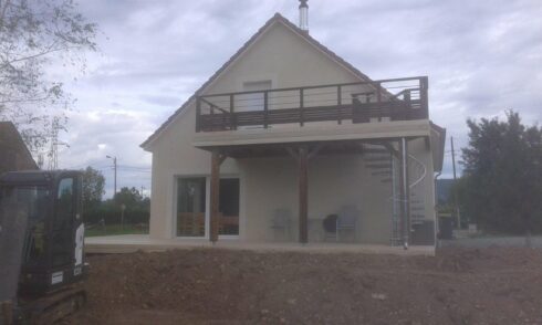 création terrasse plateforme Héricourt 70