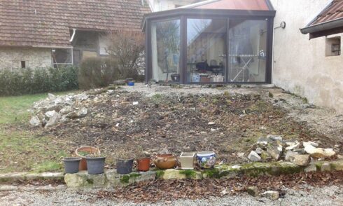 création terrasse plateforme Lebetain 90