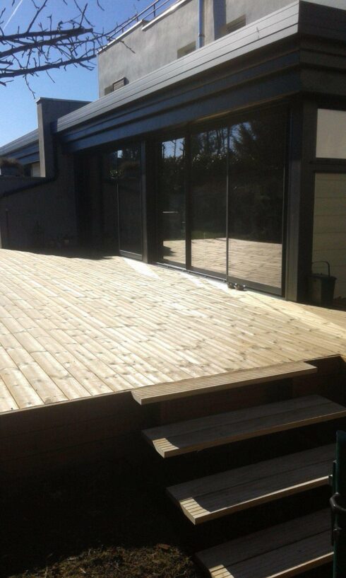 création terrasse plateforme Montbéliard 25 installation