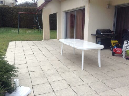 création terrasse sortie de jardin Dung 25