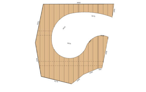 terrasse plage de piscine en rez de pelouse Montbéliard 25 étude