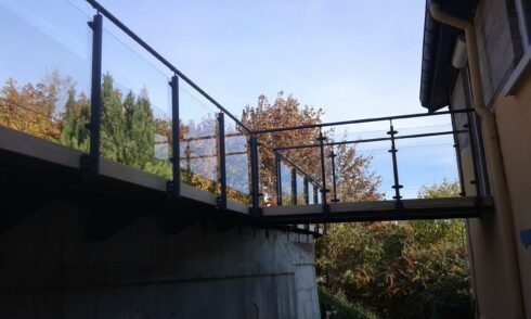 terrasse plage de piscine hors sol Montbéliard 25 pose