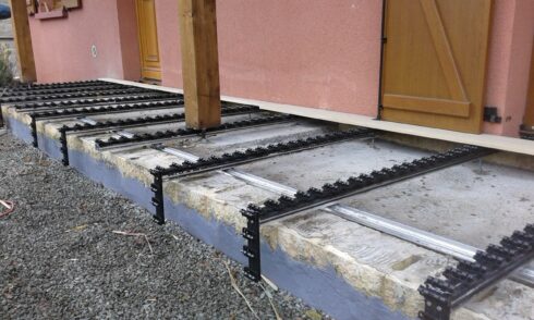 terrasse prolongement balcon existant Audincourt 25 pose