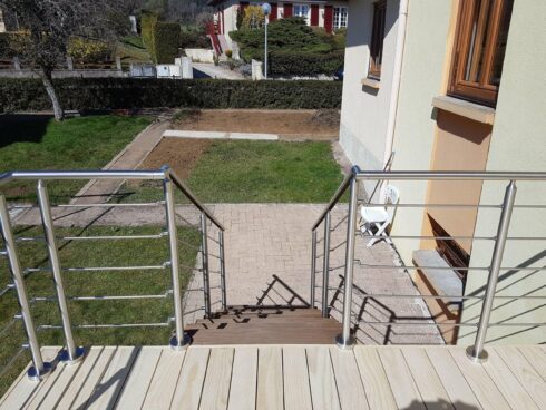 terrasse prolongement balcon existant Hericourt 70 1
