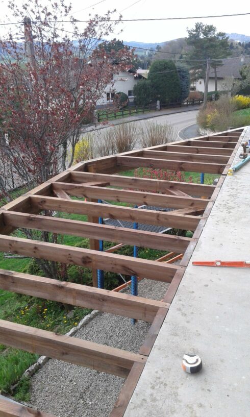 terrasse prolongement balcon existant Maîche 25 1