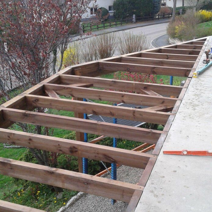 terrasse prolongement balcon existant Maîche 25 1