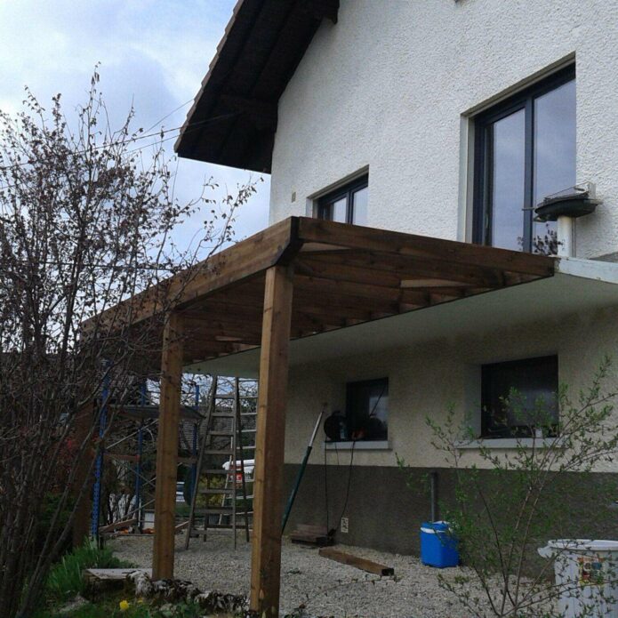 terrasse prolongement balcon existant Maîche 25