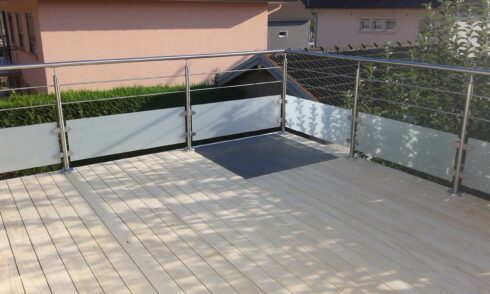 terrasse prolongement balcon existant Pont de Roide 25 création