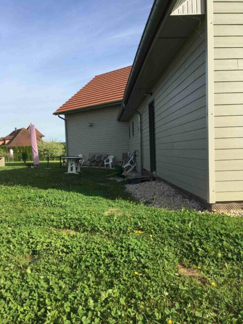 terrasse sortie de jardin Charmois 90 pose