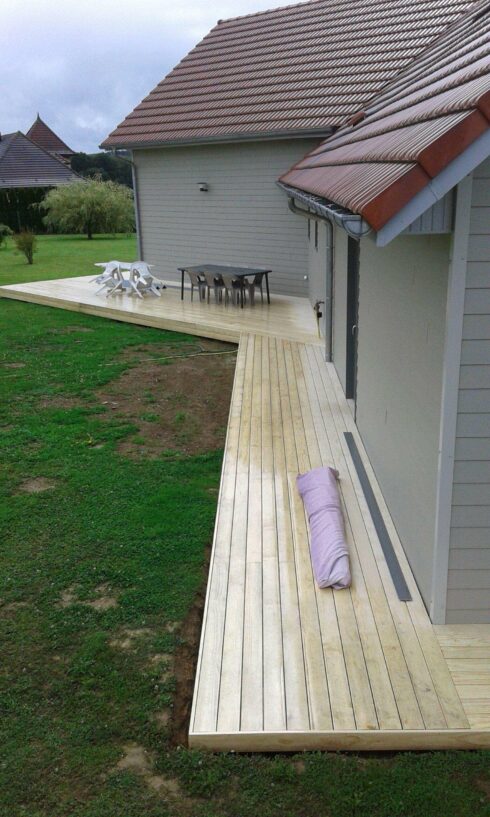 terrasse sortie de jardin Charmois 90